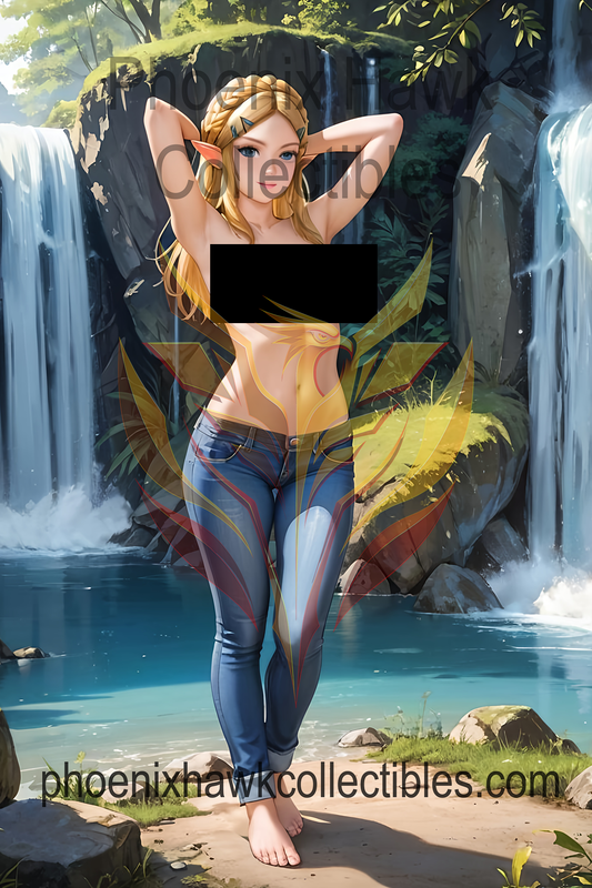 4x6 Waifu Photo – Zelda – Premium Glossy - NSFW